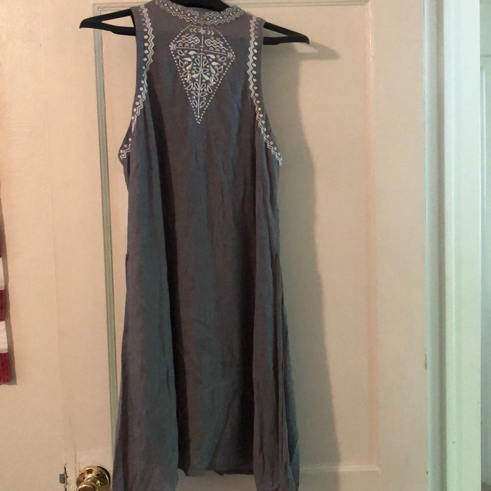 Love, Fire high neck, no shoulder dress